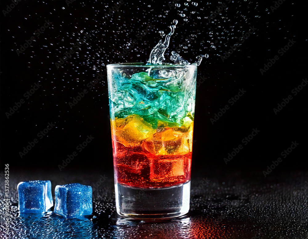 glass of cola glass of cola