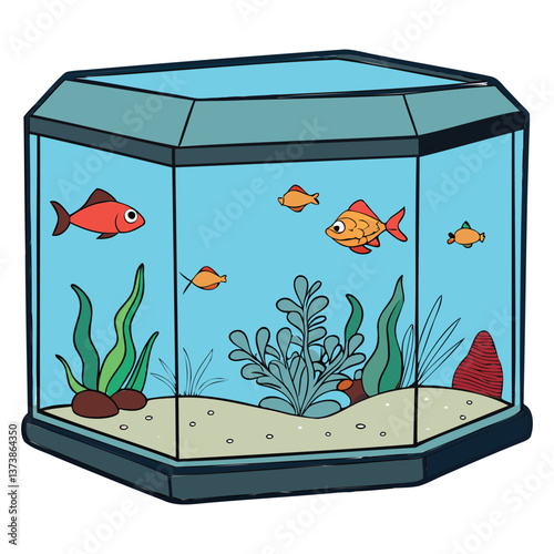 Underwater Wonders: Aquarium Life Set