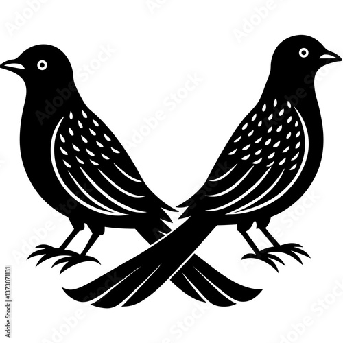 birds on a branch