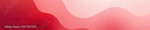 Abstract red and white background with soft gradient colors resembling a smooth blend of cherry red, pale pink, and creamy white,  colors,  background