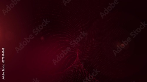 Vibrant pulsating abstract visuals showcasing computer-generated graphics with dynamic patterns and striking colors (loopable)