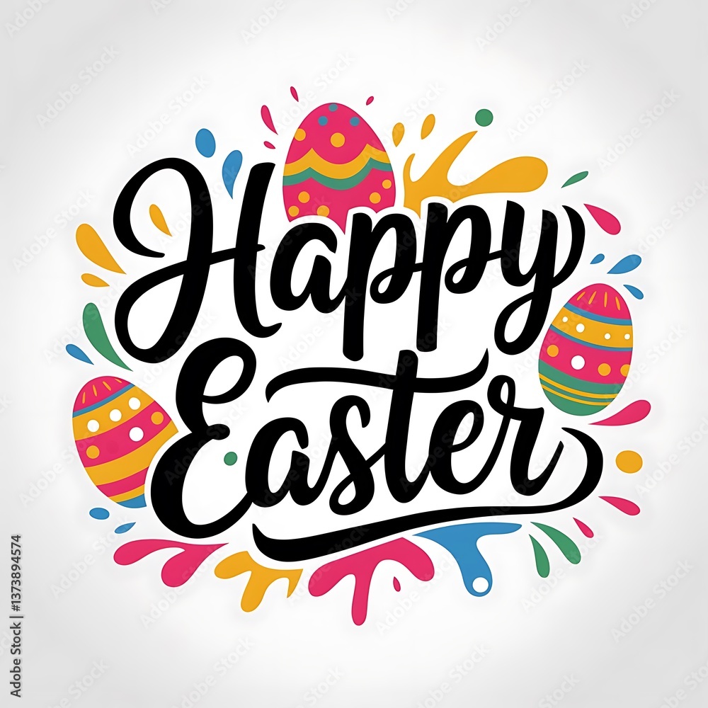 Obraz premium Happy Easter 