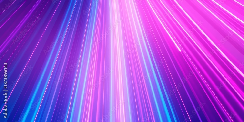 Abstract vertical pink & blue neon lines resembling plasma jets, evoking aurora borealis, color, streaks Abstract vertical pink & blue neon lines resembling plasma jets, evoking aurora borealis, color, streaks