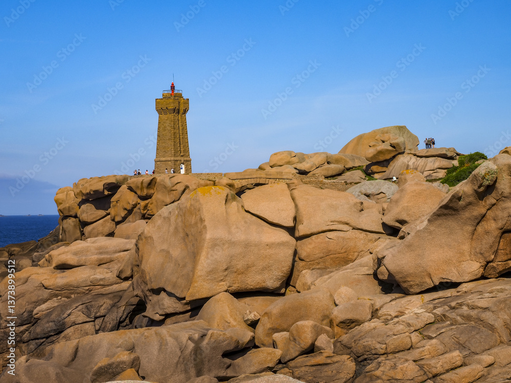 Ploumanach, Cotes-d Armor, Bretagne, Frankreich, Europa