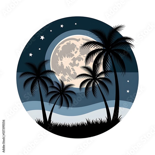 palm tree silhouette