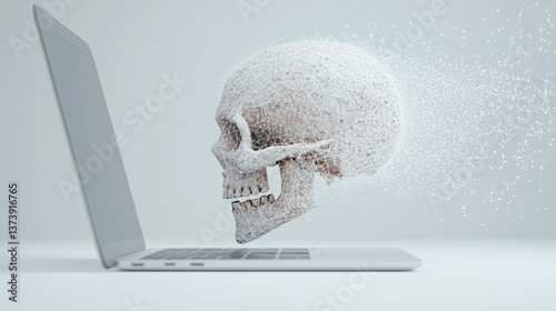 Digital Doom: A striking di...