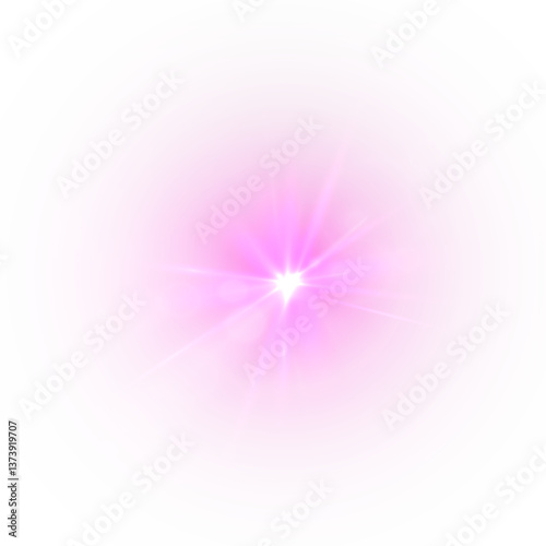 Png light effect. Spotlight spark. Stadium Lighting. Sunlight, Spot lighting with insert bams of ICE strobes. Bring in the spotlight with a star.	
