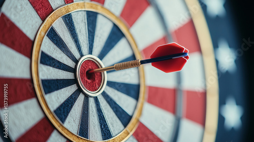 Bullseye Goal: A dart hitti...