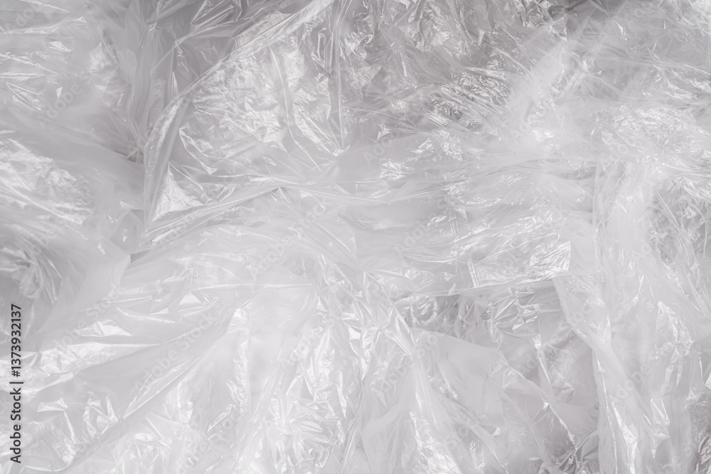 Polyethylene film texture background close up. cellophane Polyethylene film texture background close up. cellophane