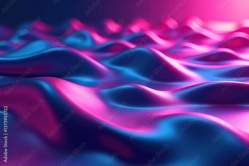 Fluid neon chrome waves background with vibrant colors and smooth metallic textures, shiny, smooth Fluid neon chrome waves background with vibrant colors and smooth metallic textures, shiny, smooth