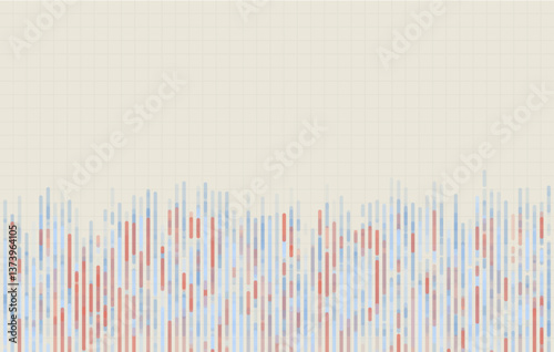 Technology background. Big data visualization. Tech abstract data lines