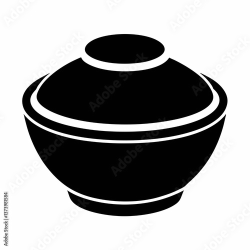 Traditional ceramic and clay pots isolated on a white background
