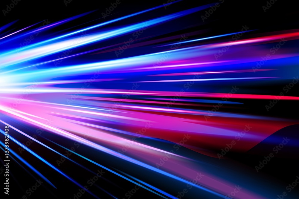 abstract background with blue and pink rays of light on a black background abstract background with blue and pink rays of light on a black background