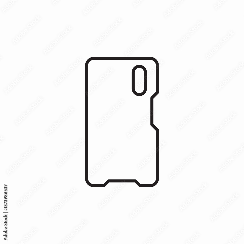case phone icon sign vector case phone icon sign vector