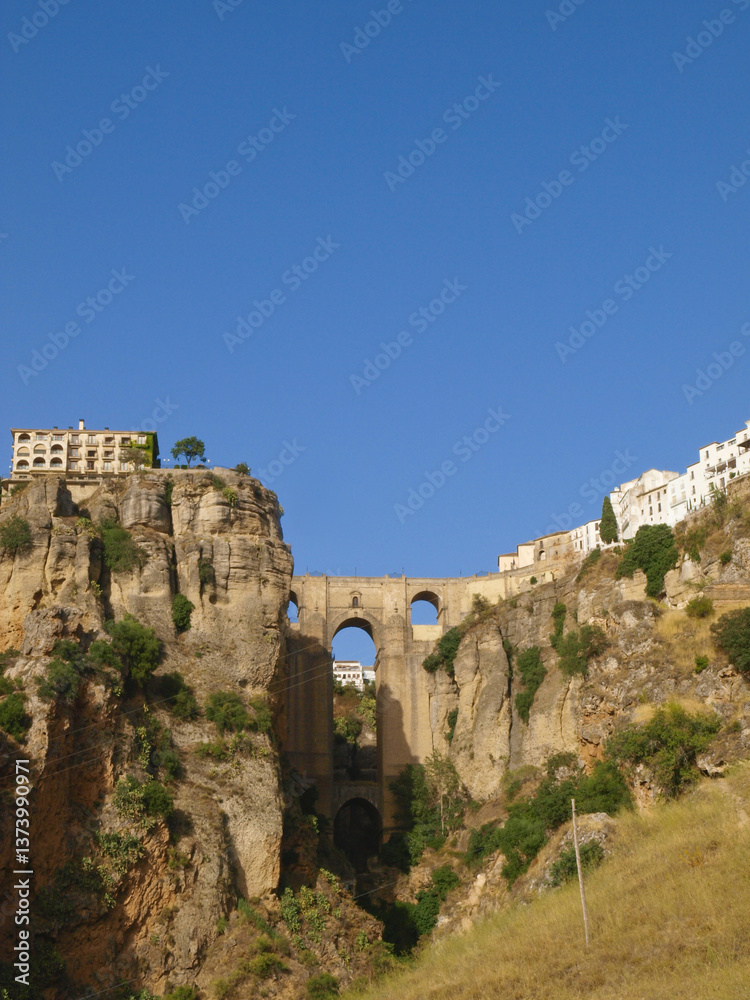 Ronda, Malaga, Andalusien, Spanien, Altstadt, Schlucht El Tajo, Ronda, Malaga, Andalusien, Spanien, Altstadt, Schlucht El Tajo,