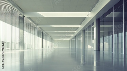 Modern Office Space  Ready for Lease suitable for marketing material