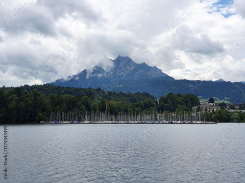 Switzerland, Luzern, Vierwaldstättersee