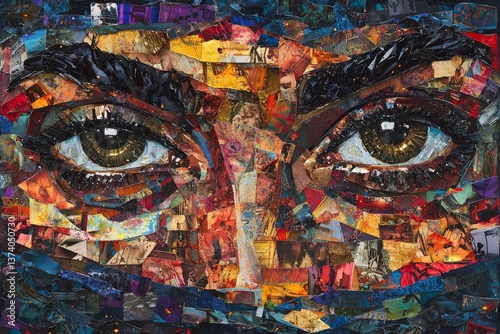 In a world of bold inventiveness and intrepid creativity, a revolutionary collage captures the essence of the intersection between innovative art and ingenious concepts photo