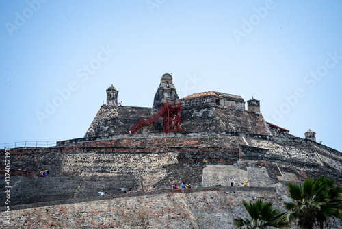 Castillo San Felipe de Barajas in Cartagena Kolumbien
