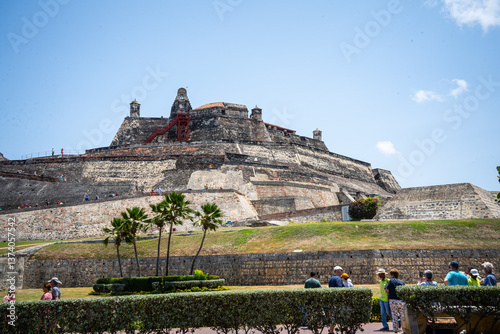 Castillo San Felipe de Barajas in Cartagena Kolumbien