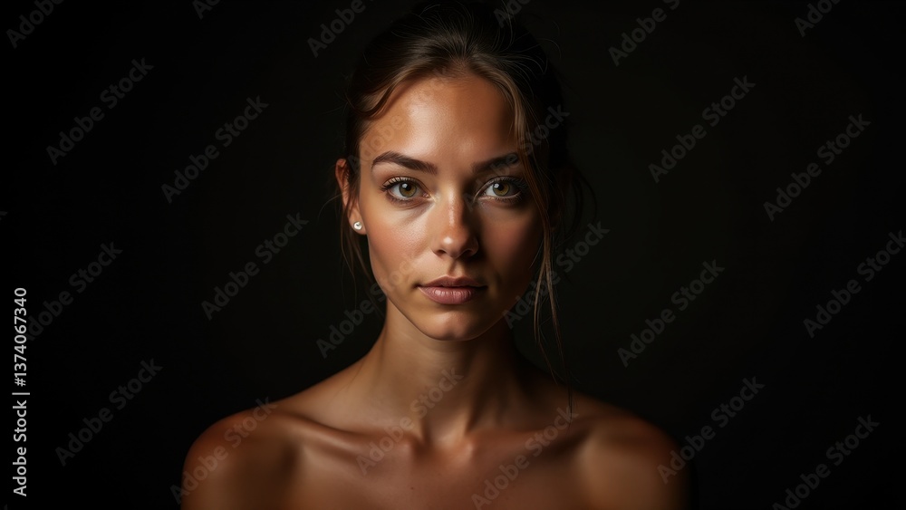 Fototapeta premium The best lighting setups for capturing stunning portraits in a studio environment