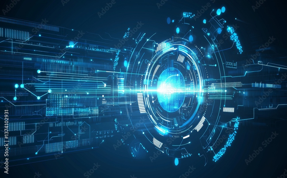 Background concept of futuristic patterns and sci-fi technology Background concept of futuristic patterns and sci-fi technology