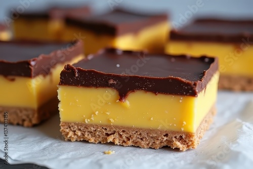 Nanaimo Bar Recipe Photography