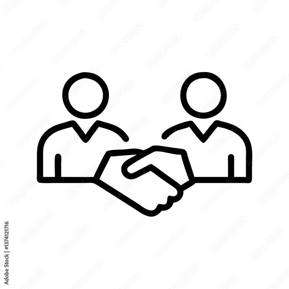 Fototapeta premium business man and woman