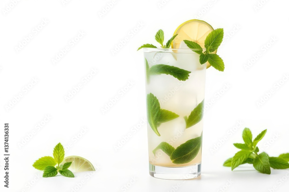 Refreshing mojito cocktail delight Refreshing mojito cocktail delight