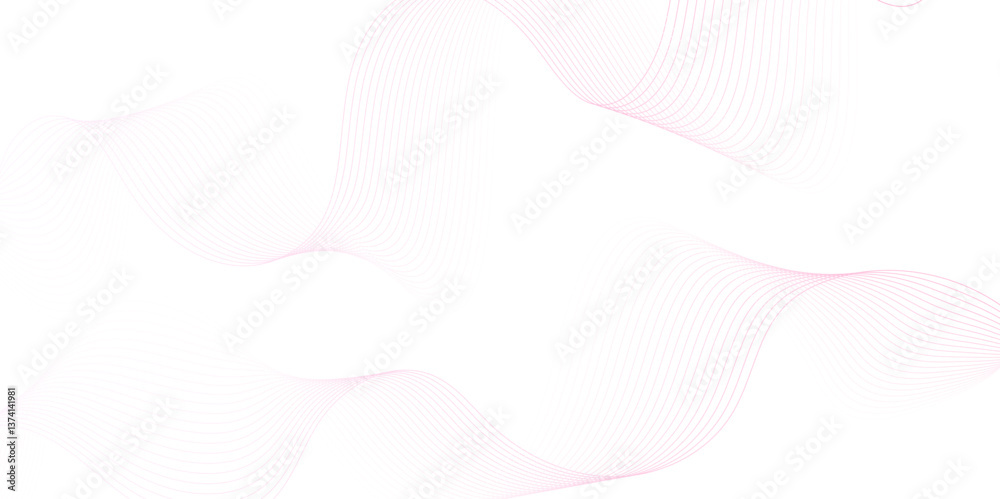 pink wave curve lines banner background design. Abstract soft wave lines dynamic flowing pink light isolated background. Vector Illustration of the pink pattern of lines. Black stripes on white . pink wave curve lines banner background design. Abstract soft wave lines dynamic flowing pink light isolated background. Vector Illustration of the pink pattern of lines. Black stripes on white .