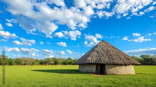 traditional house in africa
