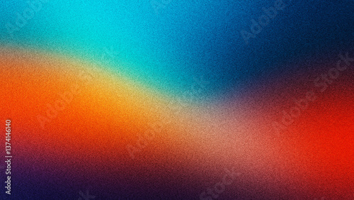 Fundo abstrato, degrade, desfocado com ruido, textura, arte, ilustração para banner, site, website, cartaz, fundo de tela, fundo de apresentação de games, plano de fundo. Arte para cartão, ilustração.