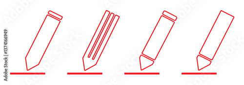 Edit icon vector isolated on white background. Pencil icon. sign up Icon vector. edit text. EPS 10.