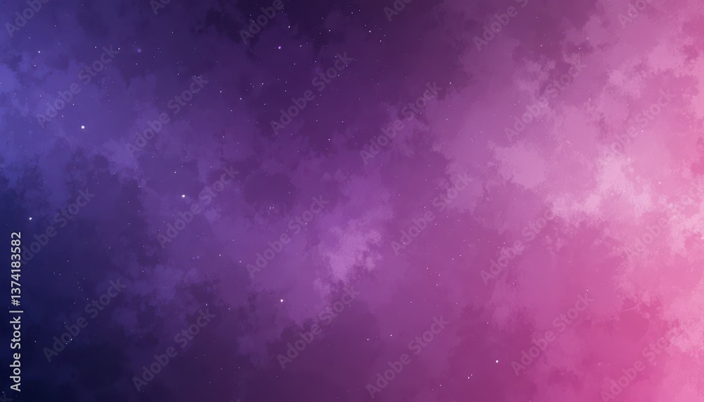 Fototapeta premium Galactic nebula exploration outer space digital art cosmic environment wide view dreamlike concept