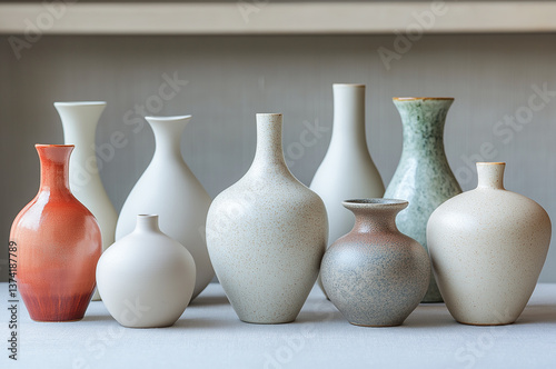 Assorted Ceramic Vases