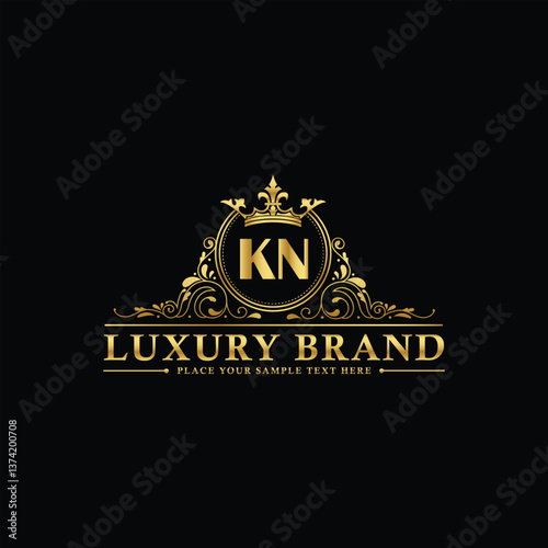 KN creative luxury Logo