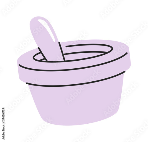 Porcelain bowl pestle laboratory equipment