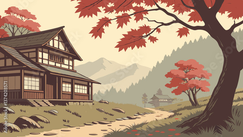 A stunning collection of Japanese-themed visuals capturing the essence of traditional and modern Japan. From serene landscapes featuring cherry blossoms, Mount Fuji, and bamboo forests.