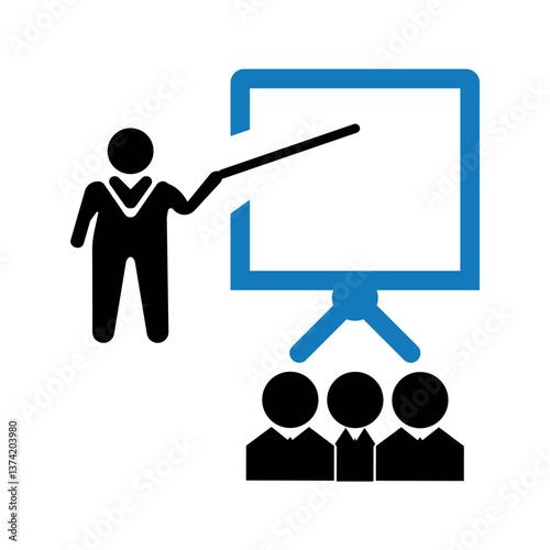 Business lecture design.