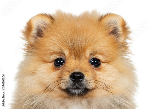 可愛い子犬 ふわふわ毛並み 幸せ笑顔