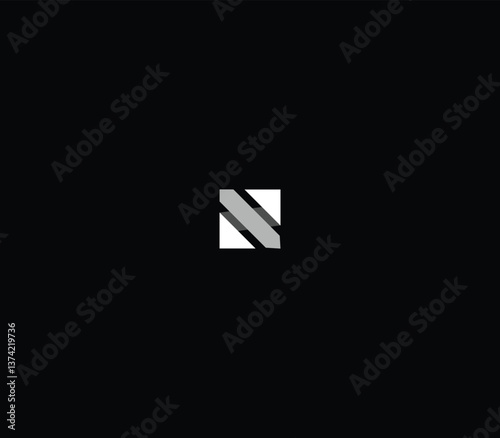 Free Download Overlapping Letters XZ or NX or SX Rectangular Monogram with Black Background. - GFXLoad