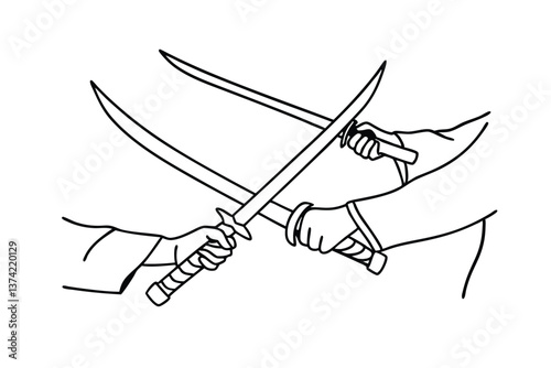 Samurai Sword Fight Aikido, Katana, Duel, Blades, Combat, Japan, Martial Arts, Ronin, Bushido, Warri