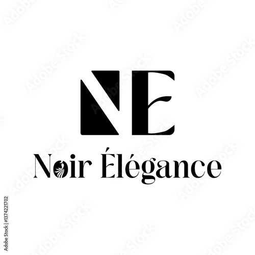 Luxury Fashion Logo, Minimalist and Elegant Branding, High-End Fashion Monogram Logo