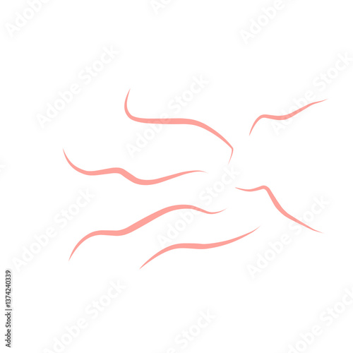 Worms intestinal icon