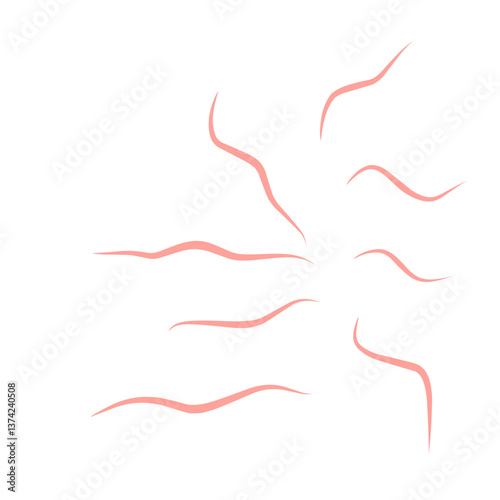 Worms intestinal icon
