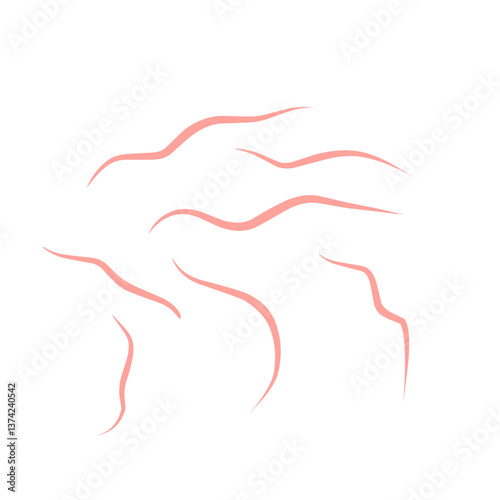 Worms intestinal icon