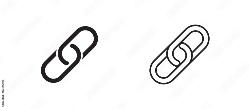 link icon , chain icon vector link icon , chain icon vector