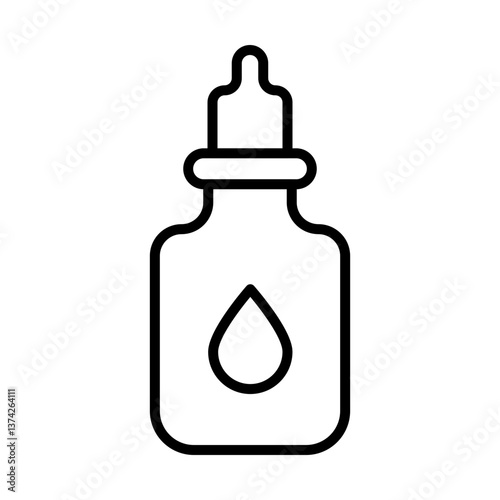 Cuticle Oil Icon Design