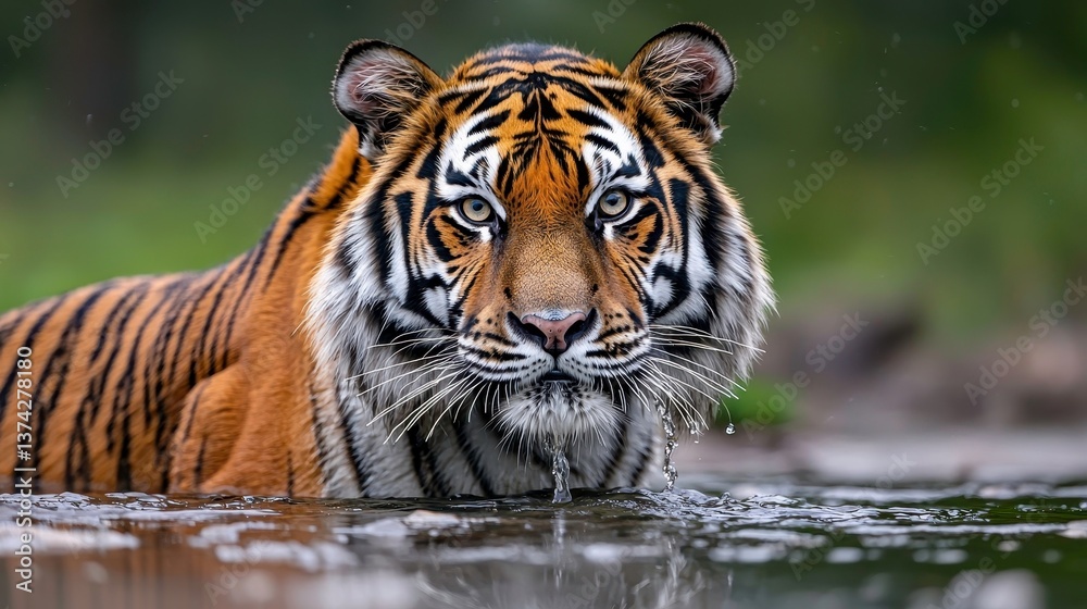 Obraz premium Tiger Portrait, Animal, Wildlife