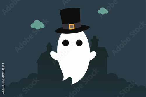 snowman with a broom